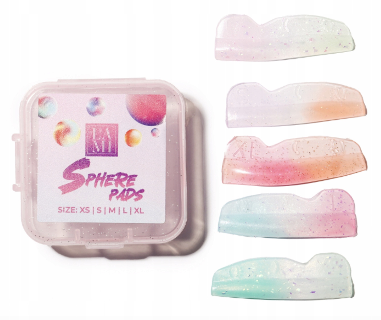 Lami Lashes Sphere Pads 5 velikostí válečků pro lifting řas