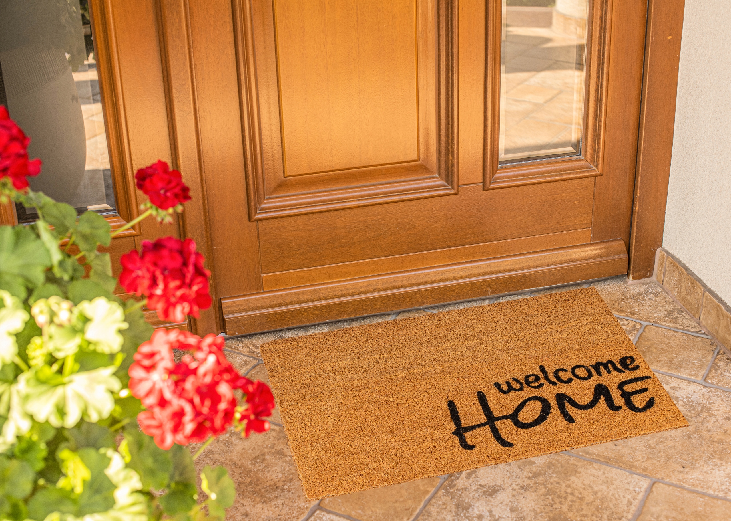 WYCIERACZKA WEJŚCOWA KOKOS POD DRZWI BUTY 40X60CM Długość 40 cm