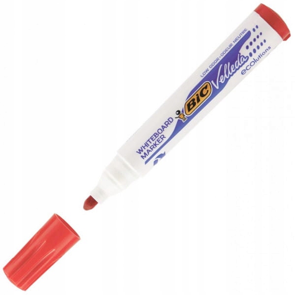 

Marker Velleda 1701 suchościeralny czerwony Bic