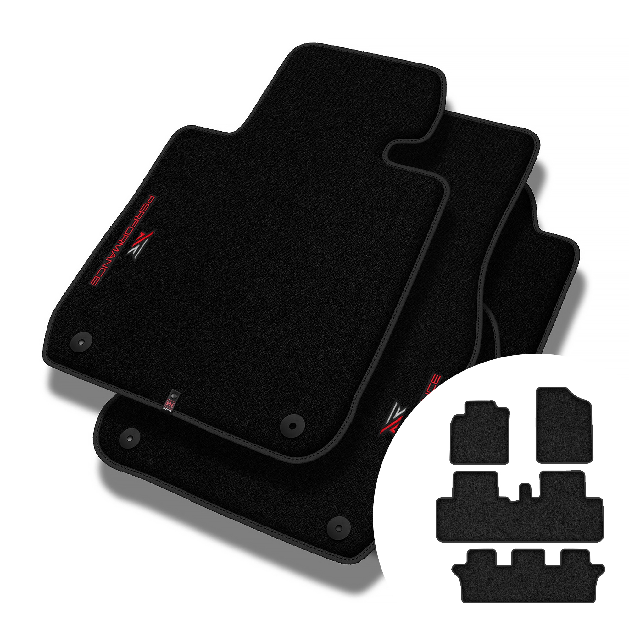 Velúrové koberčeky Performance Premium pre Toyota Avensis Verso 2001-2009