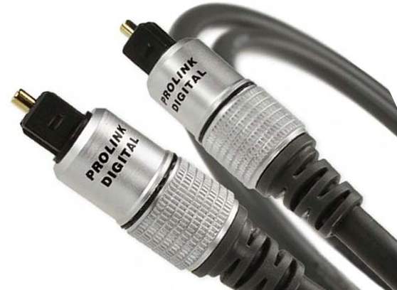 KABEL OPTYCZNY TOSLINK PROLINK EXCLUSIVE 0.5m Złącza Toslink - Toslink