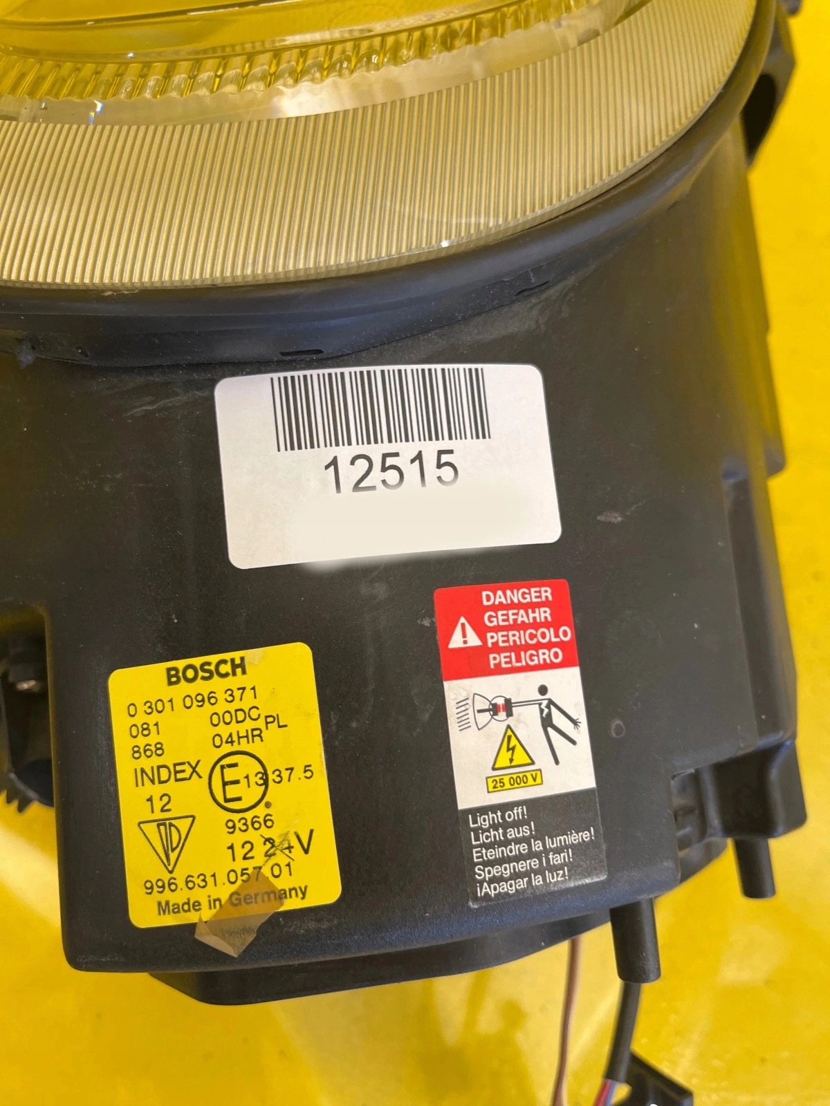 light left Porsche Carrera 911 XENON 99663105701
