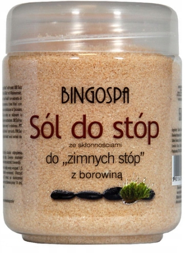 

Bingospa Sól do stóp z borowiną 550G