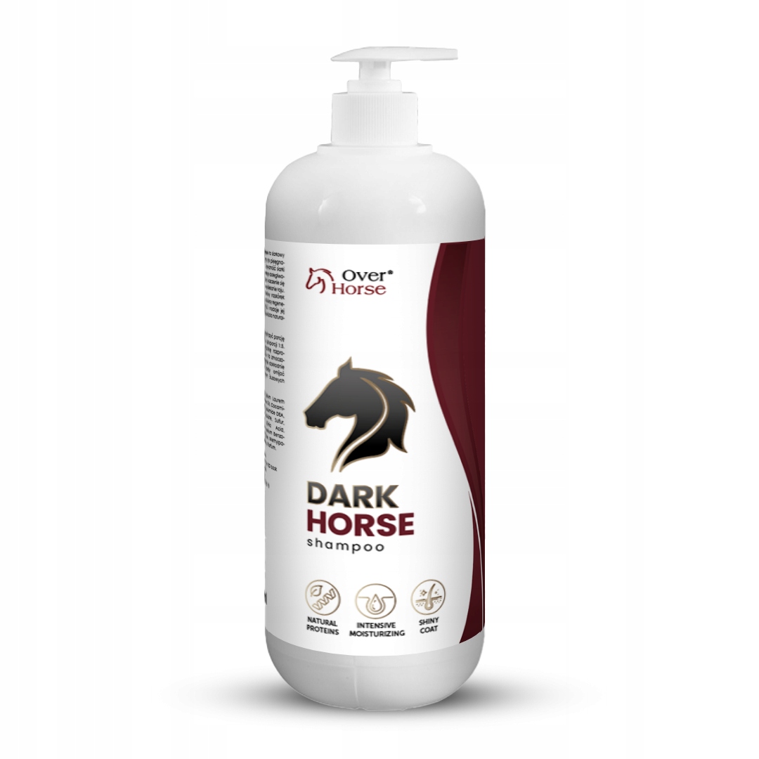 Dark Horse Shampoo Šampon pro vraníky koně 1 l