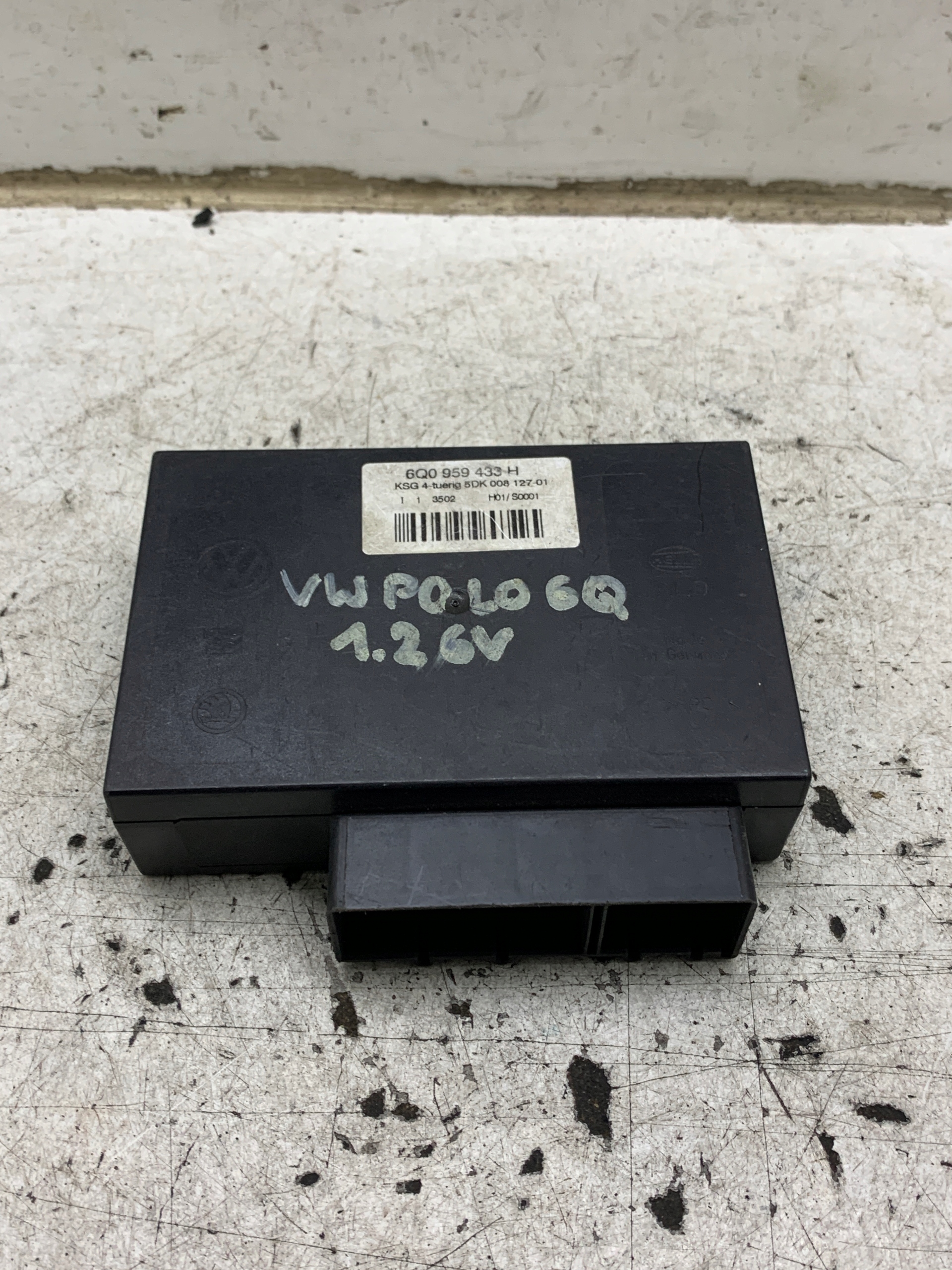 module control unit KOMFORTU 6Q0959433H VW