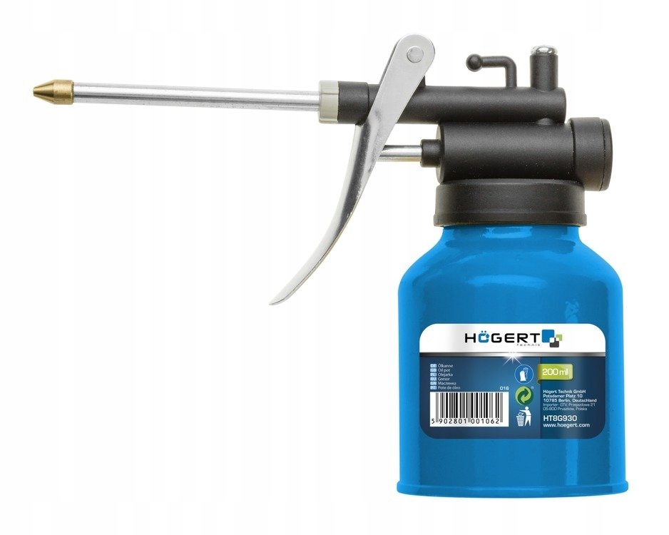 

Hogert HT8G930 Olejarka metalowa 200 ml