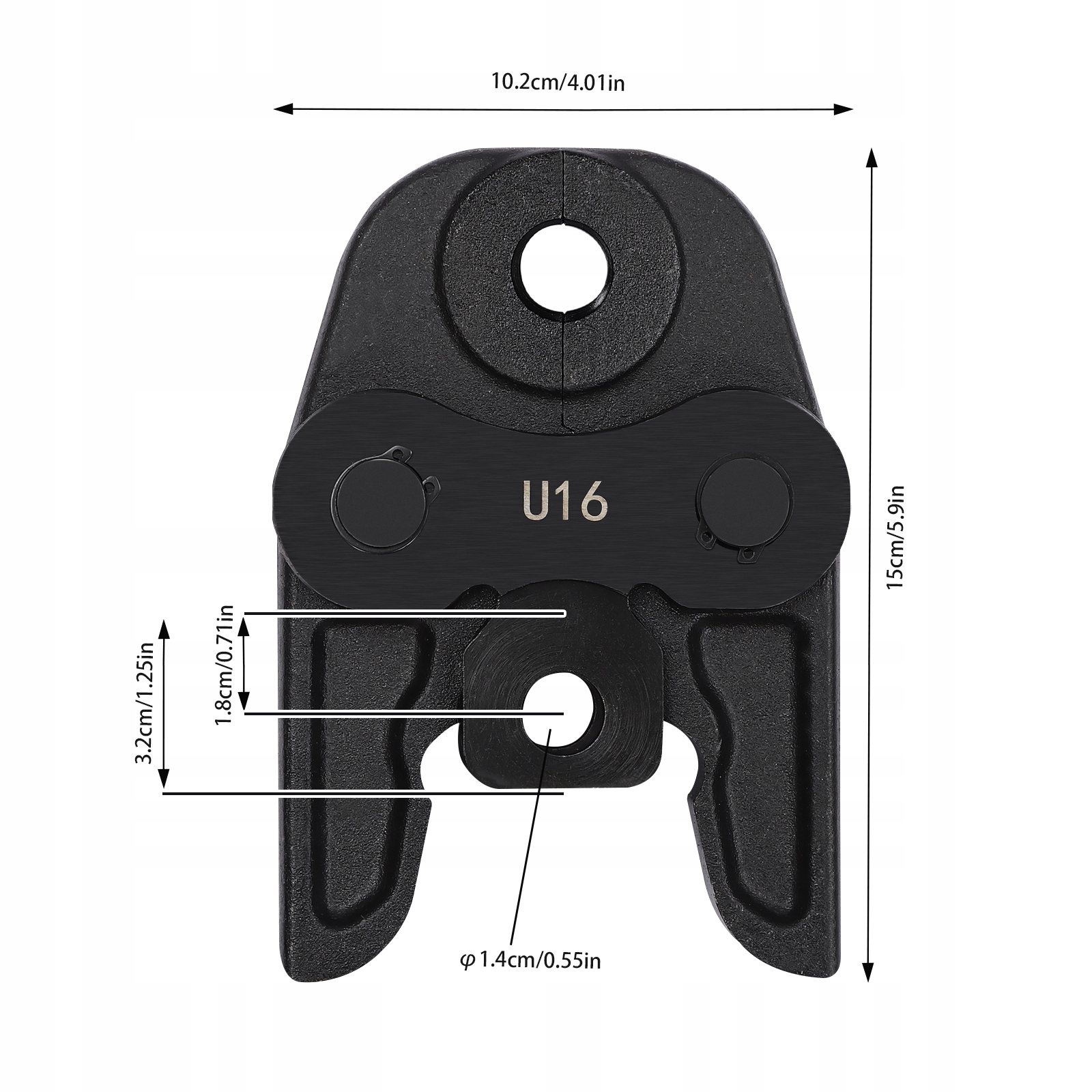 FORMA SZCZYPIEC DO ZACISKANIA RUR U16 EAN (GTIN) 722487552192