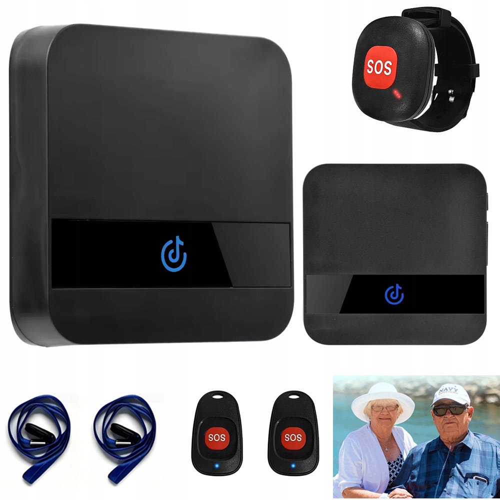 Alarm Pro Starší Nemocné, Tlačítko Přivolání Pomoci, Náramek,