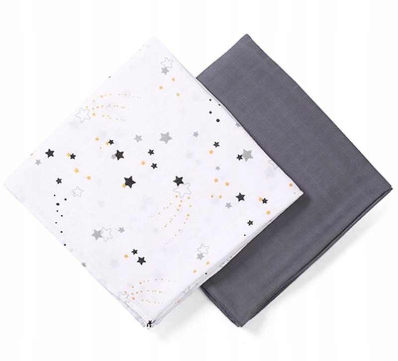 

Babyono Muślinowy Otulacz Bambusowy Pielucha 120cm