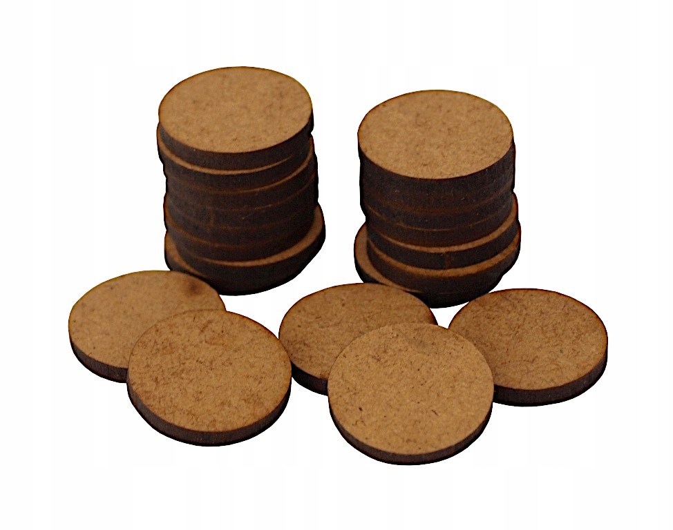 

Hdf Mdf Bases 20 mm podstawki okrągłe 20 szt.