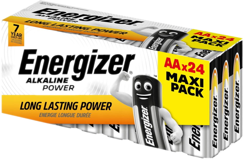 

24x Bateria alkaliczna Energizer Power Aa LR6 R6