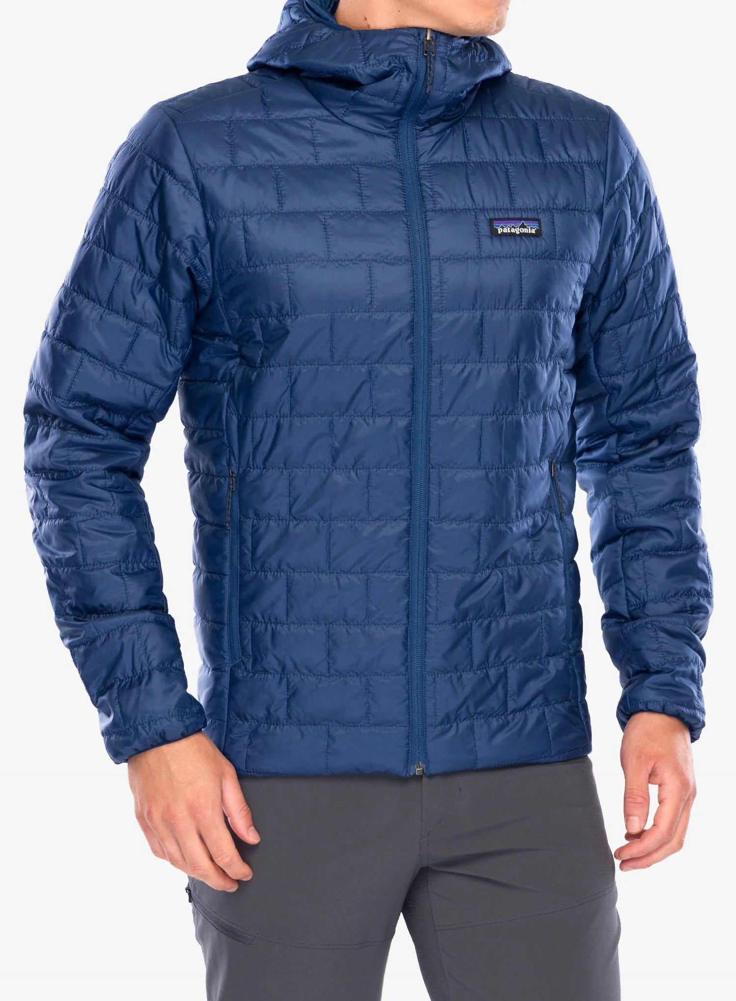 Bunda Patagonia Nano Puff Hoody clement blue XL