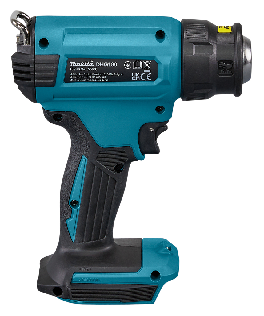 OPALARKA MAKITA DHG180ZK 18V WALIZKA Moc 0 W