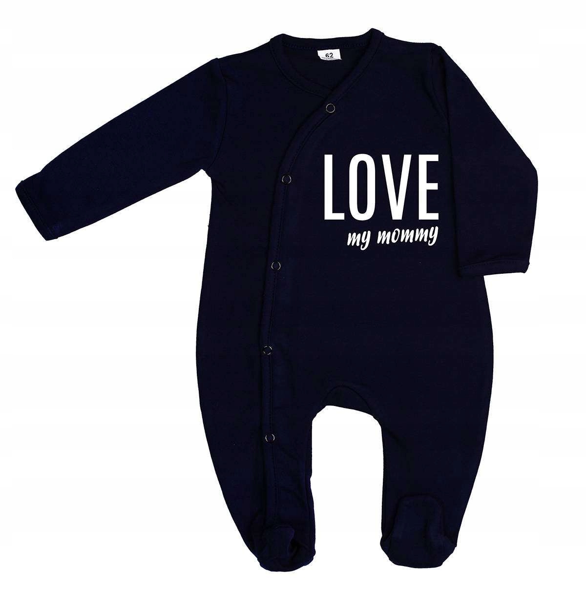 

Pajac Niemowlęcy Rozpinany Pajacyk Love Mommy R 68