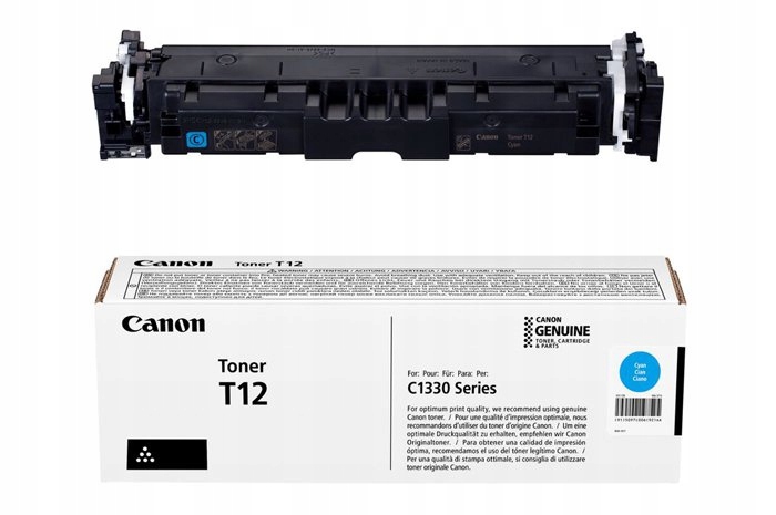 Originálny toner Cyan Canon C1333 (T12C, 5097C006)