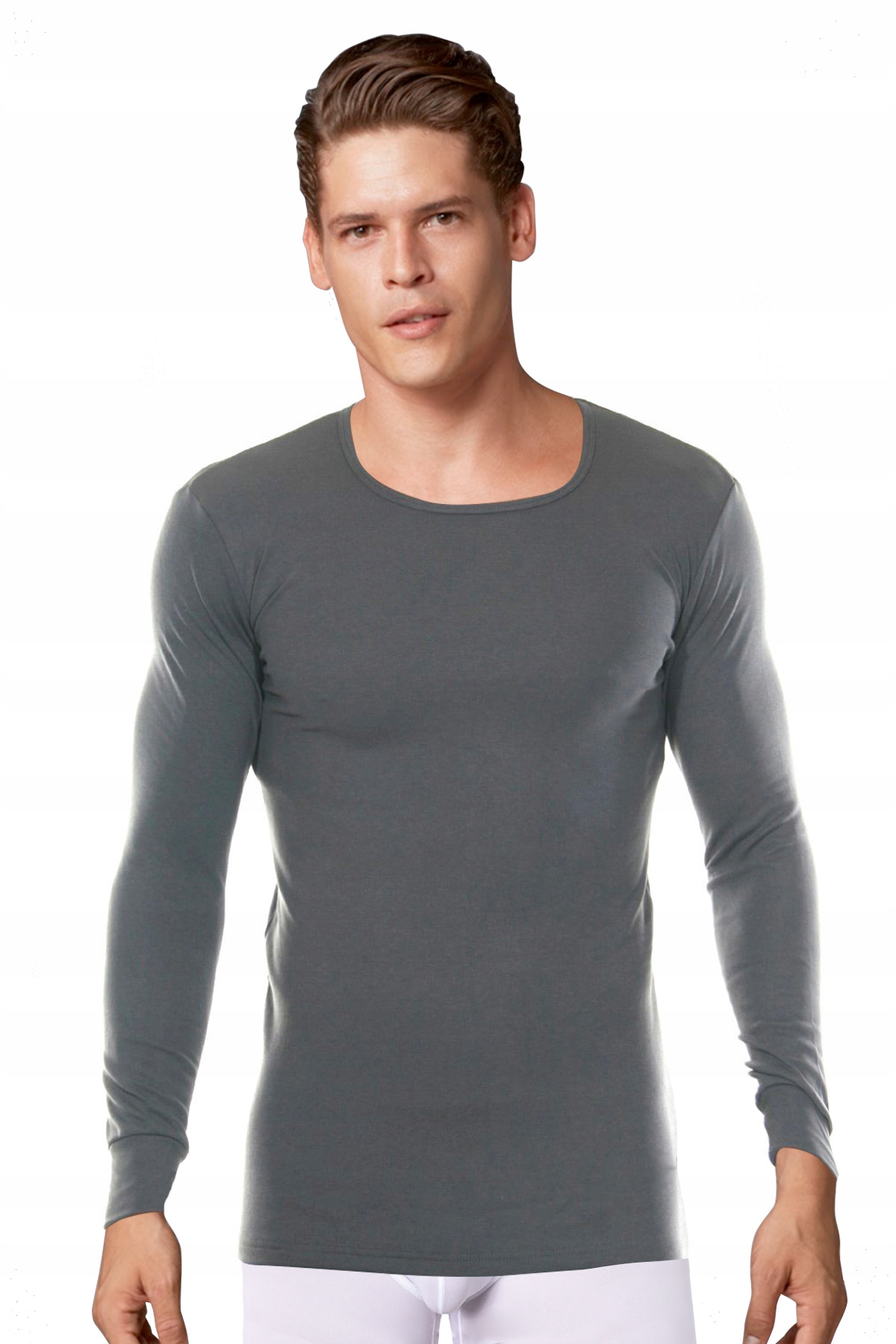 DOREANSE: BLUZKA KOSZULKA termiczna 2960 :S: SZARA