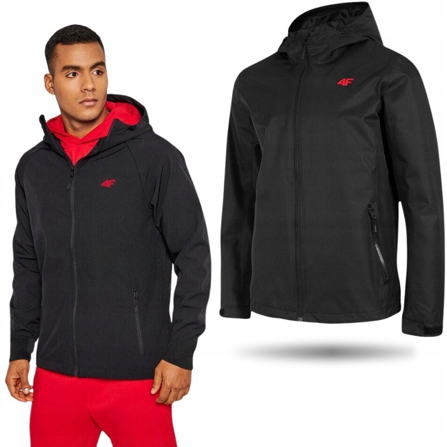 KURTKA MĘSKA 4F WIOSENNA PRZEJŚCIOWA SPORTOWA NA CO DZIEŃ SOFTSHELL