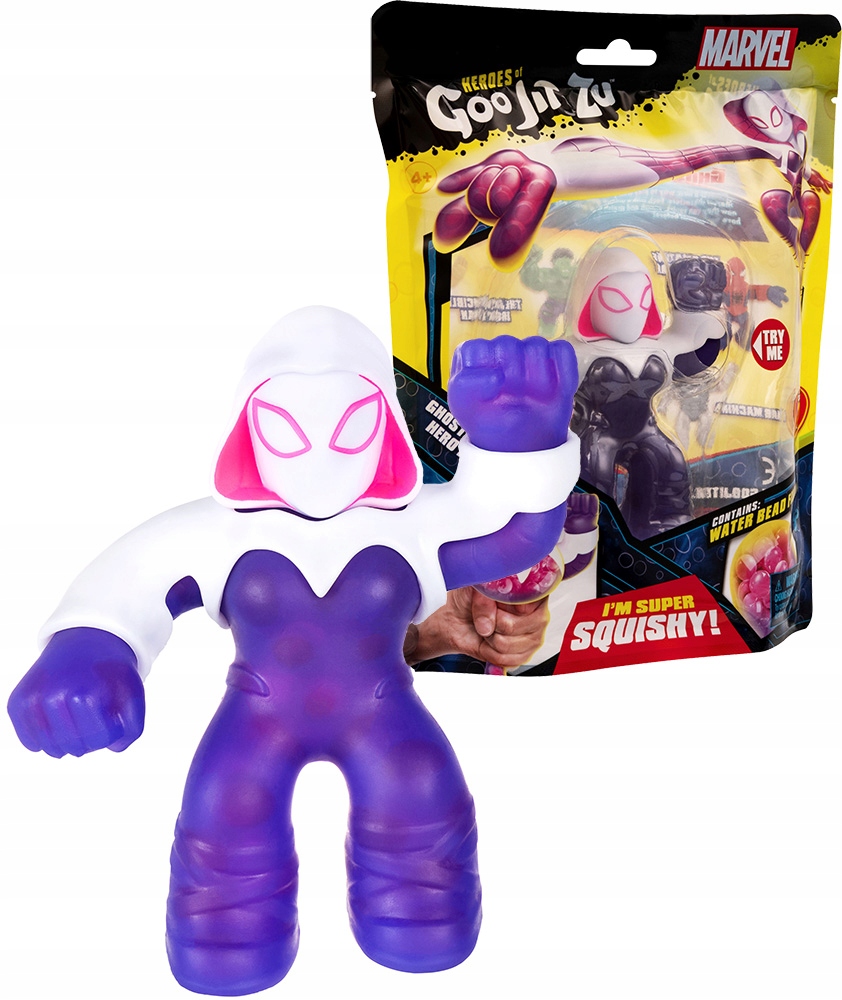 

Goo Jit Zu Marvel Ghost Spider Rozciągliwa Figurka