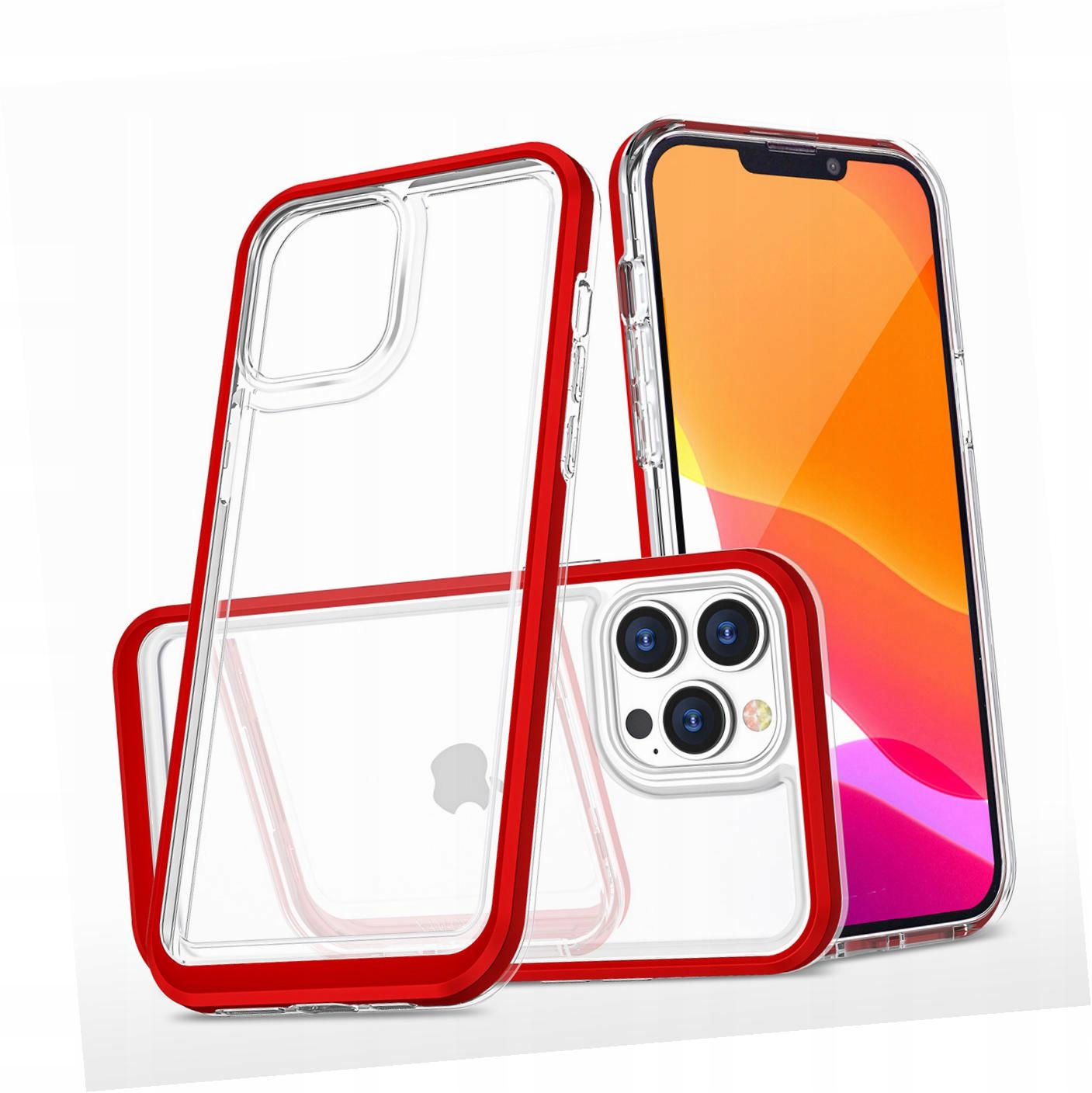 Etui Clear 3w1 do iPhone 14 Pro nakładka