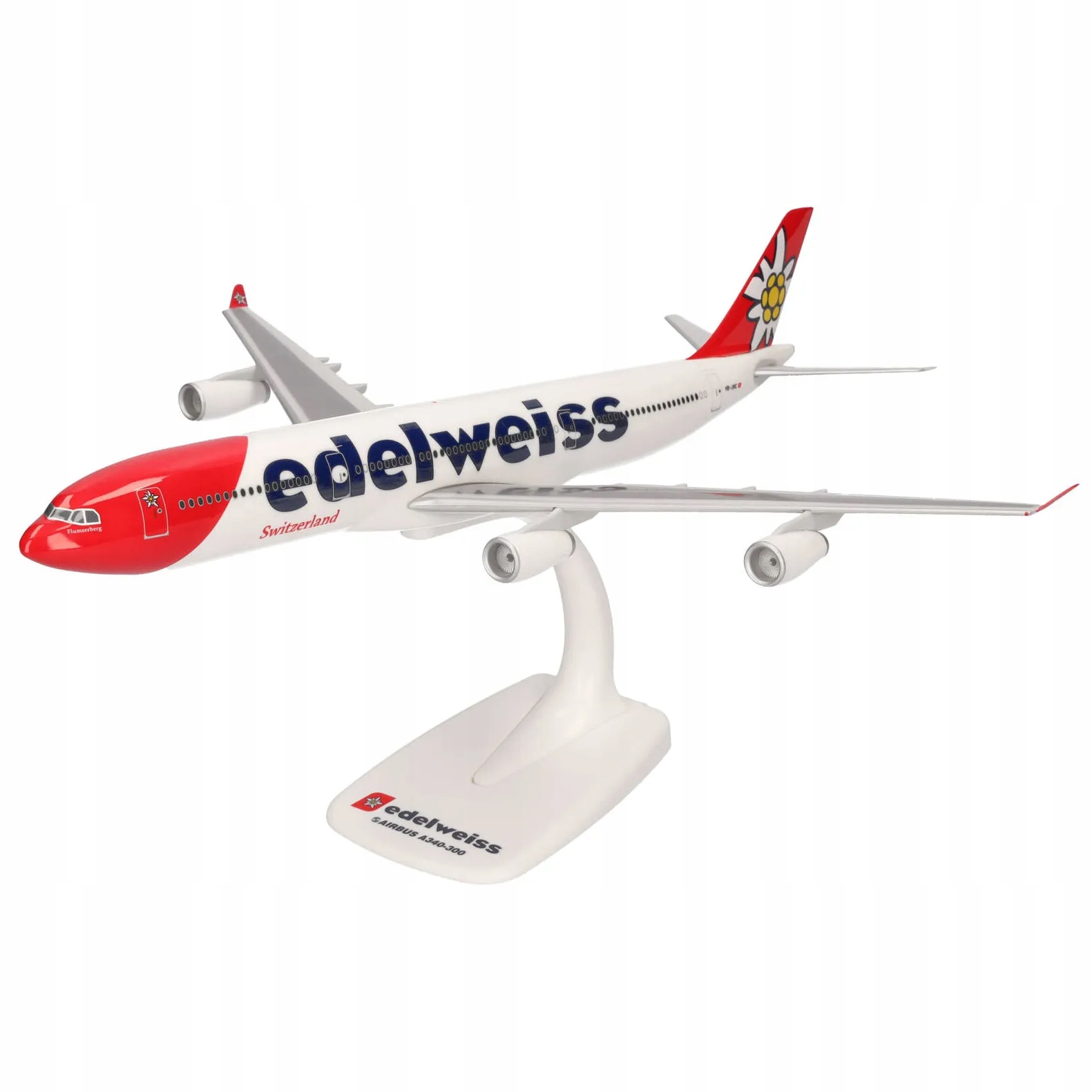 Model Airbus A340-300 Edelweiss Air Hb-jmc