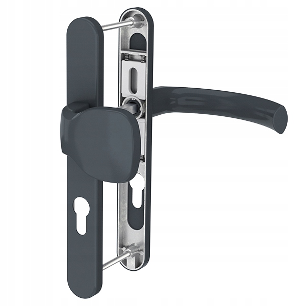 Klika úchytka Jowisz 52 Ral 7016 oválný štítek L92