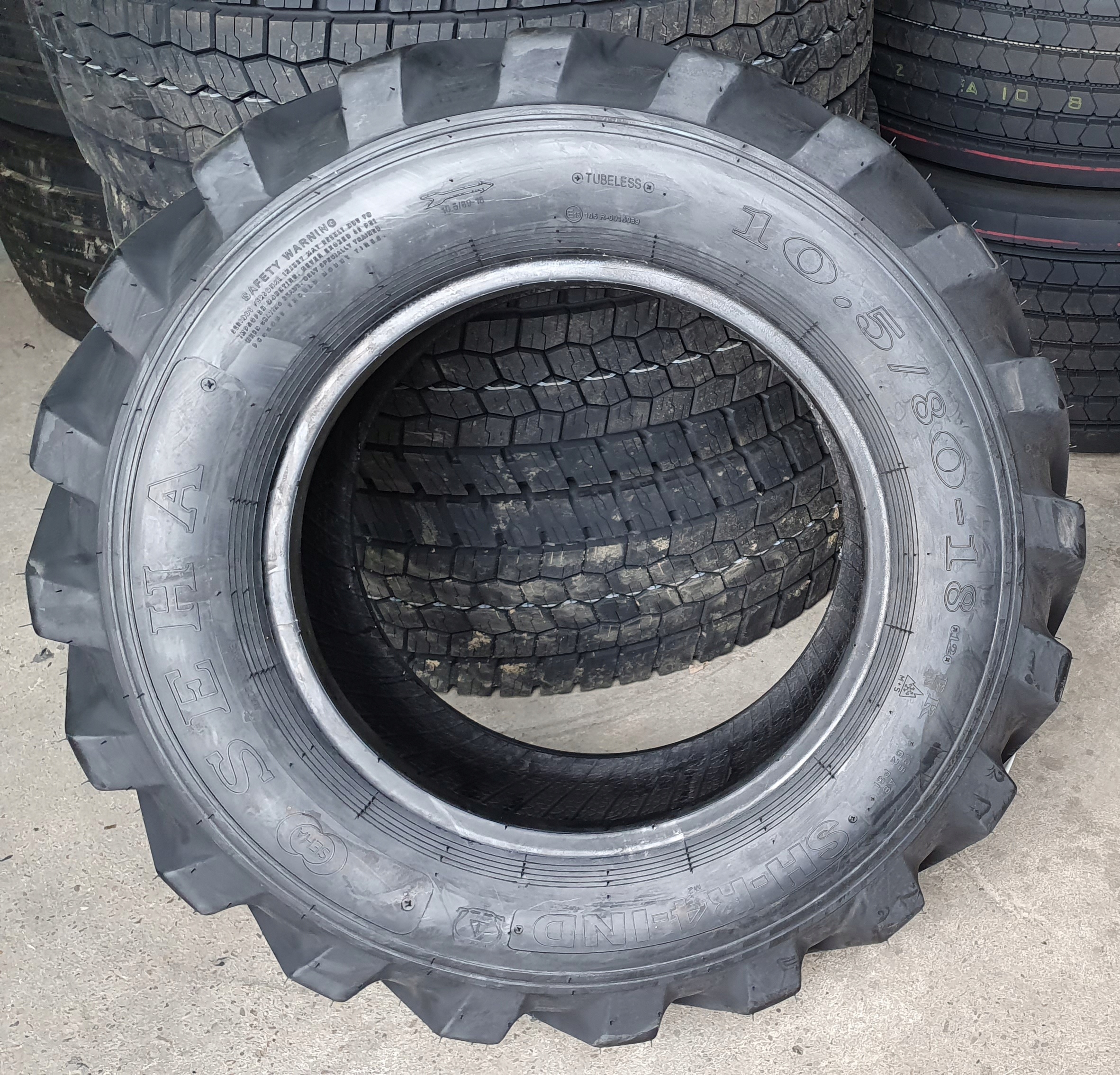 Opony 2 x 10 5 80 18 Ozka Seha SH R4 12PR TL Tire width 10 50