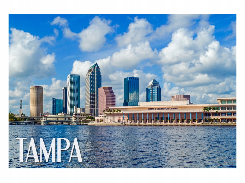 

Usa Tampa Floryda Magnes na lodówkę