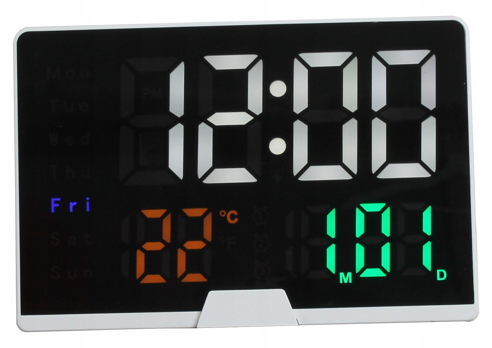 

Zegar Elektroniczny Budzik Cyfrowy Led Data Usb