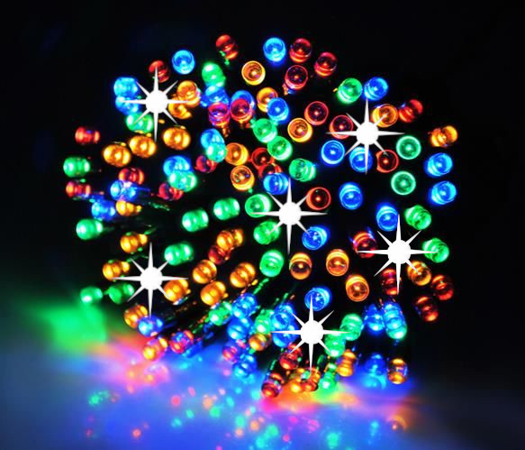 

Lampki Choinkowe 100LED 8,5m Wielokolorowe Flash