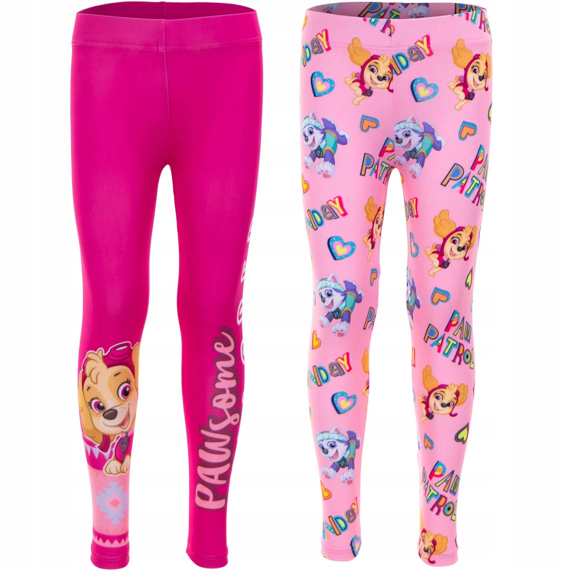 

2 szt. leginsy legginsy getry Psi Patrol Skye 104