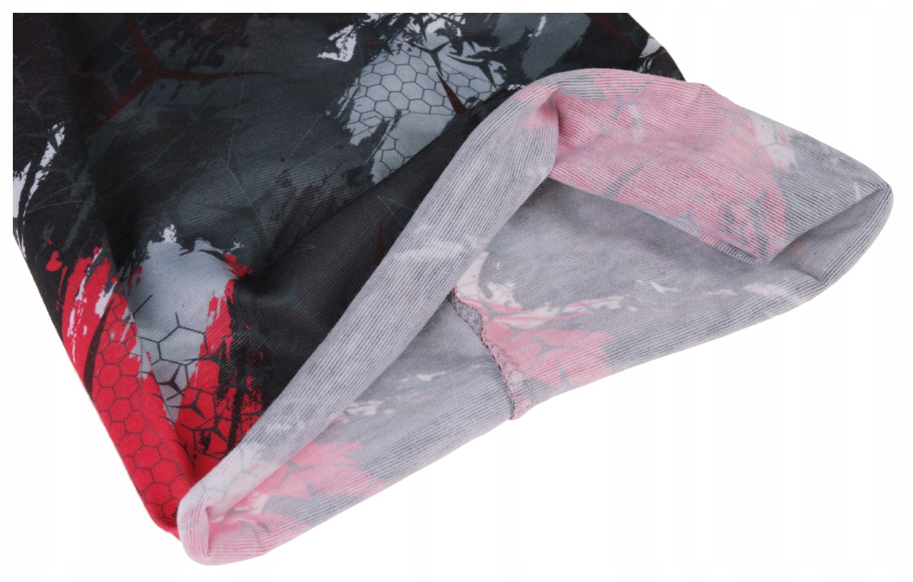 DOMINATOR SZAL KOMIN KOMINIARKA CZAPKA Black Red Kolekcja MILITARIA,OUTDOOR