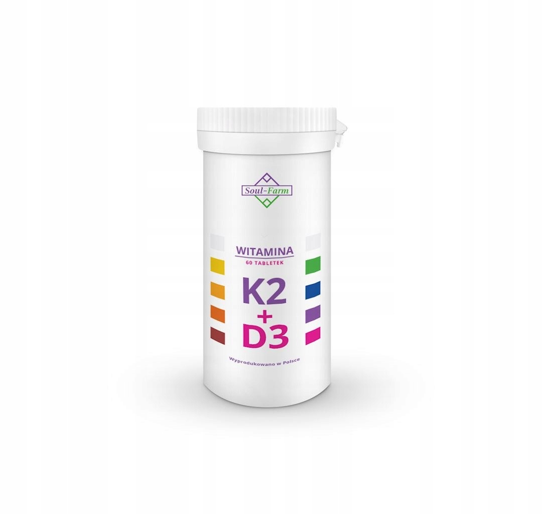 VITAMIN K2mk7+D3 60 TABLIET - SOUL FARM