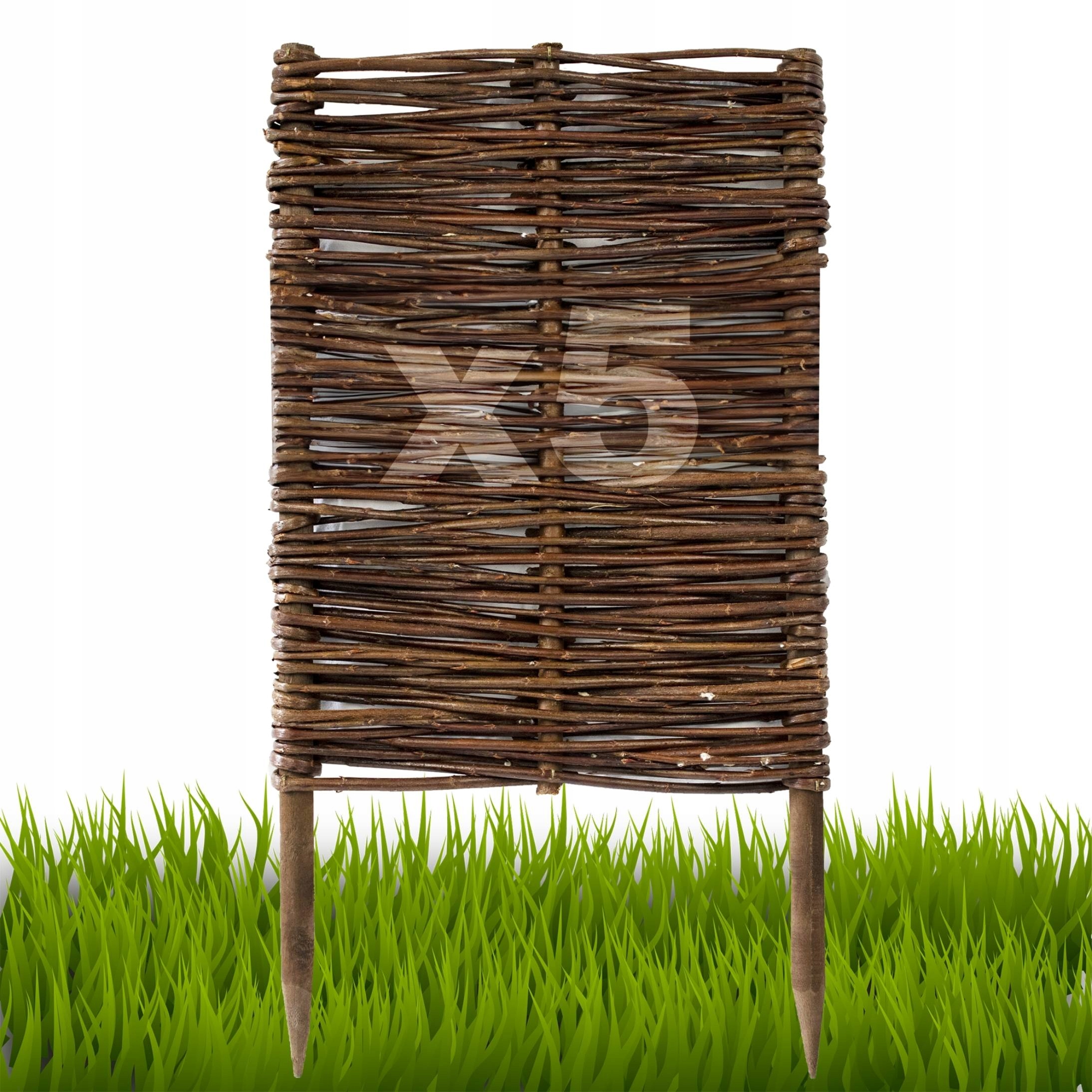 5 kusů Palisáda, plot trávníkový lem 60/30 cm Výrobce