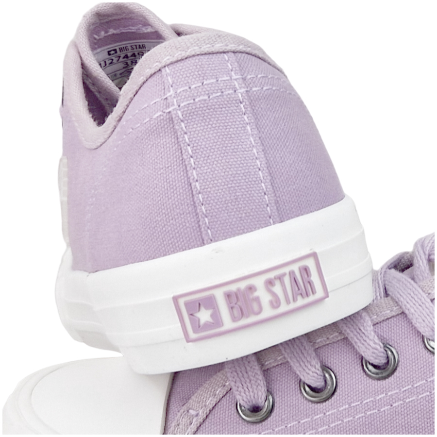 Big Star Trampki fioletowe JJ274496 r. 38 Materiał podeszwy guma