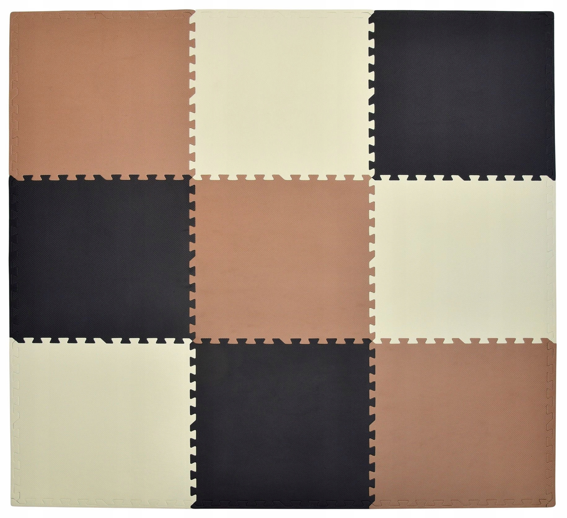 DUŻE PUZZLE PIANKOWE MATA PIANKOWA 180x180 9 SZT.