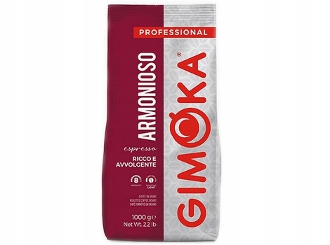 1 x 1 kg Káva Zrnková směs Gimoka Káva Gimoka Armonioso
