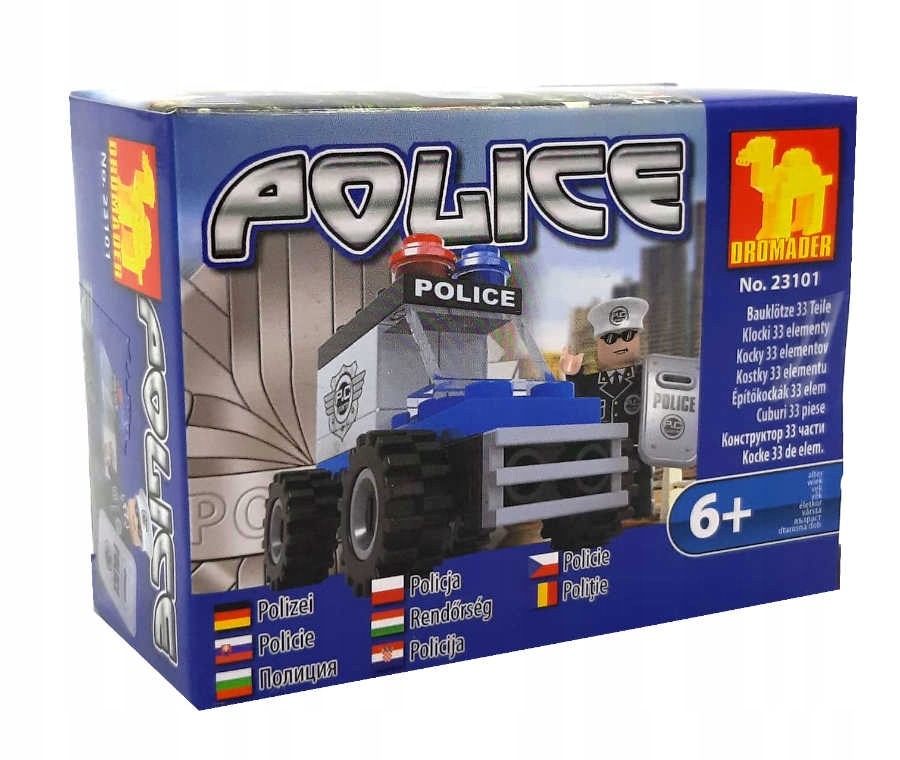 

Police Klocki 33 Elementy