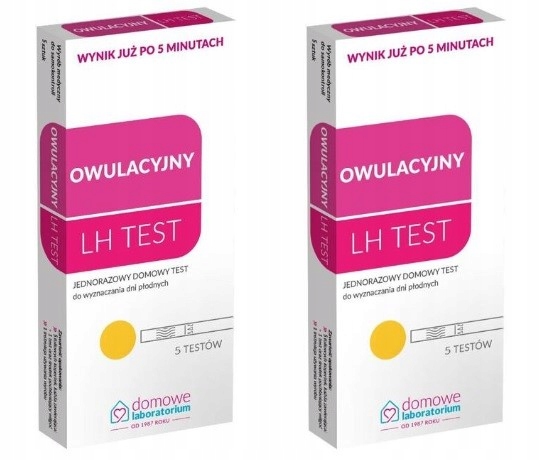 Testy owulacyjne Hydrex Diagnostics 10 testów