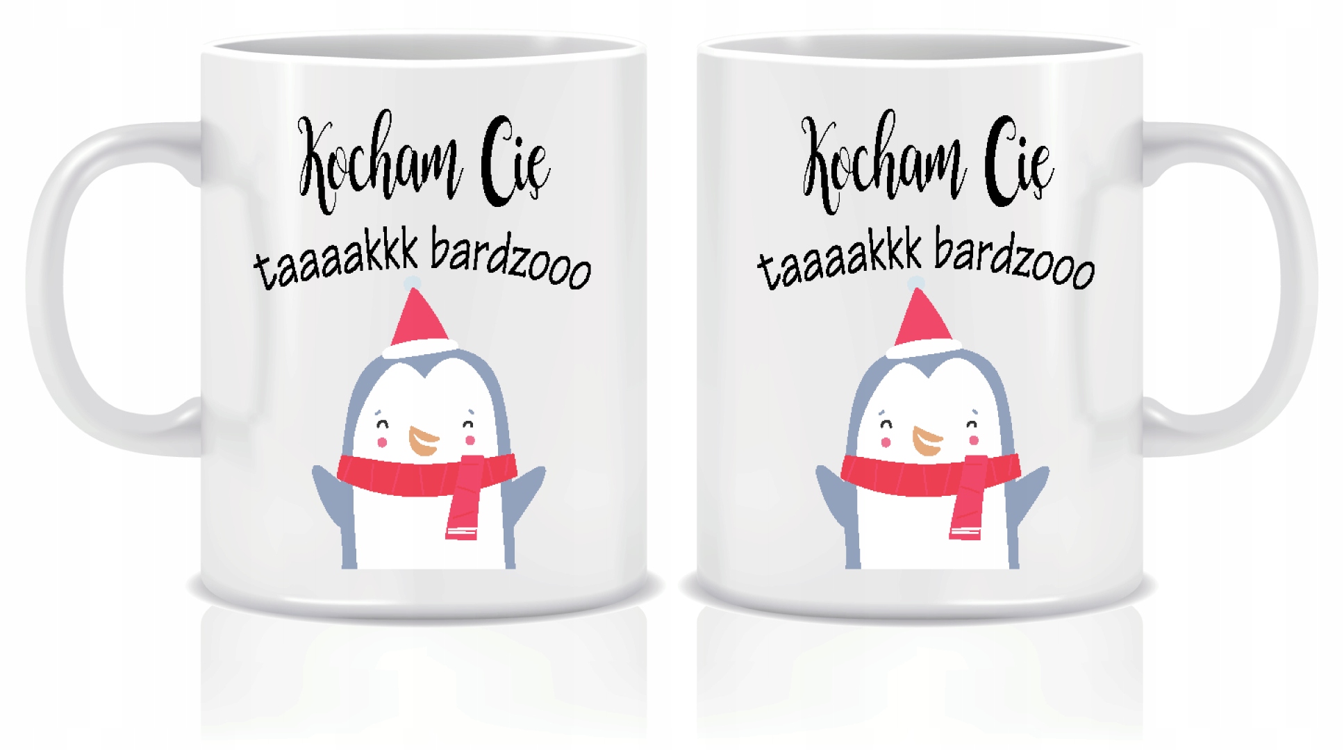 

Kubek na Walentynki Kocham Cię 330ml + kartonik