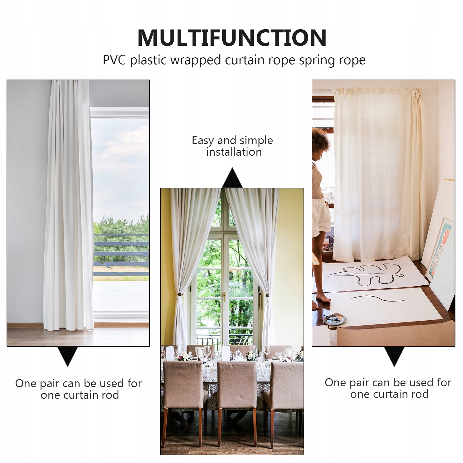 LINKA KARNISZOWA POWLEKANA ZDJĘCIE 10 METRÓW Marka inna