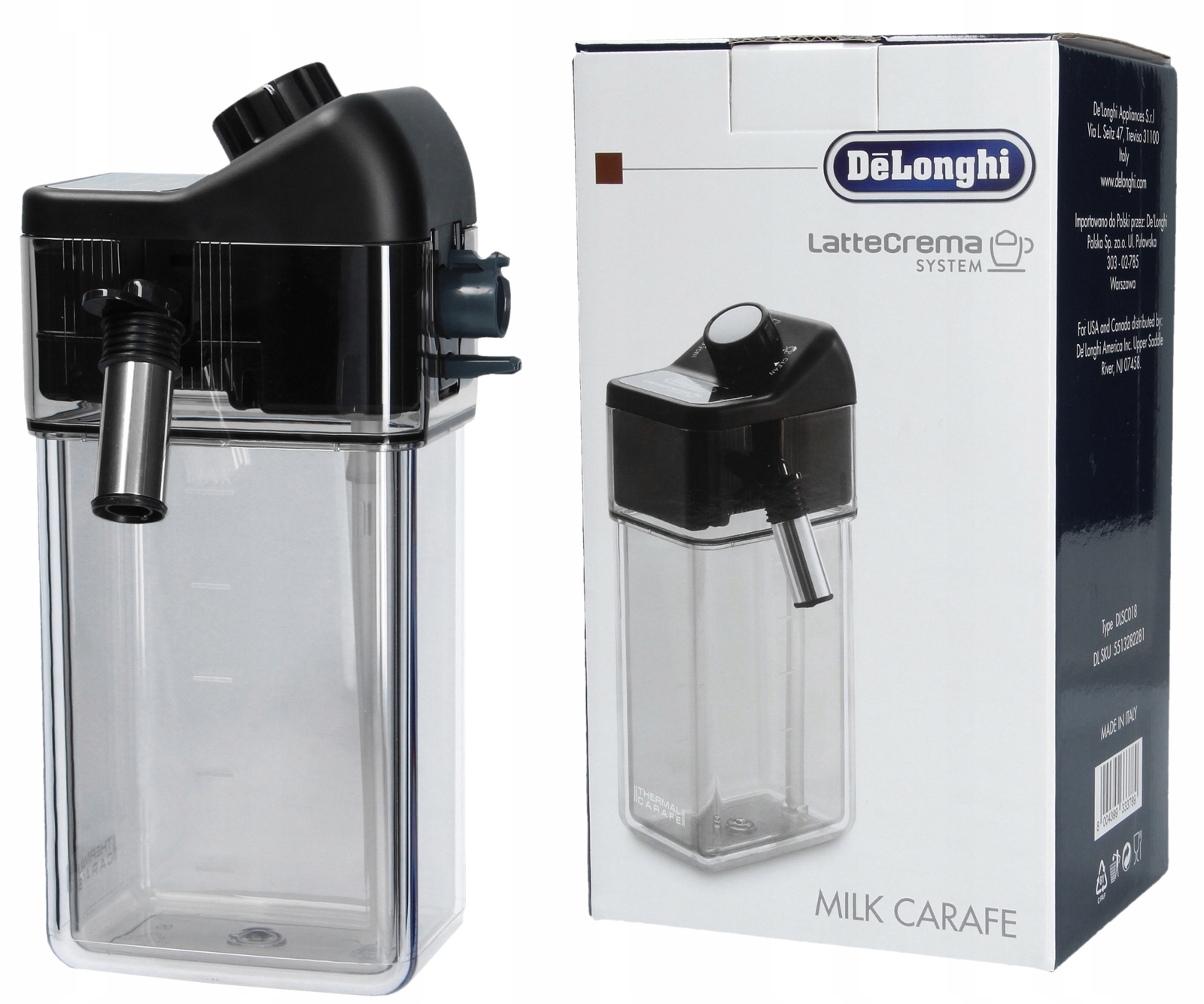

Pojemnik Na Mleko Ekspresu Delonghi ECAM370.85.SB