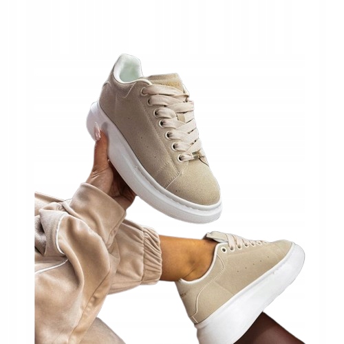 Dámské Boty O La Voga Tenisky Merlo Béžové 37 Pro Ženy