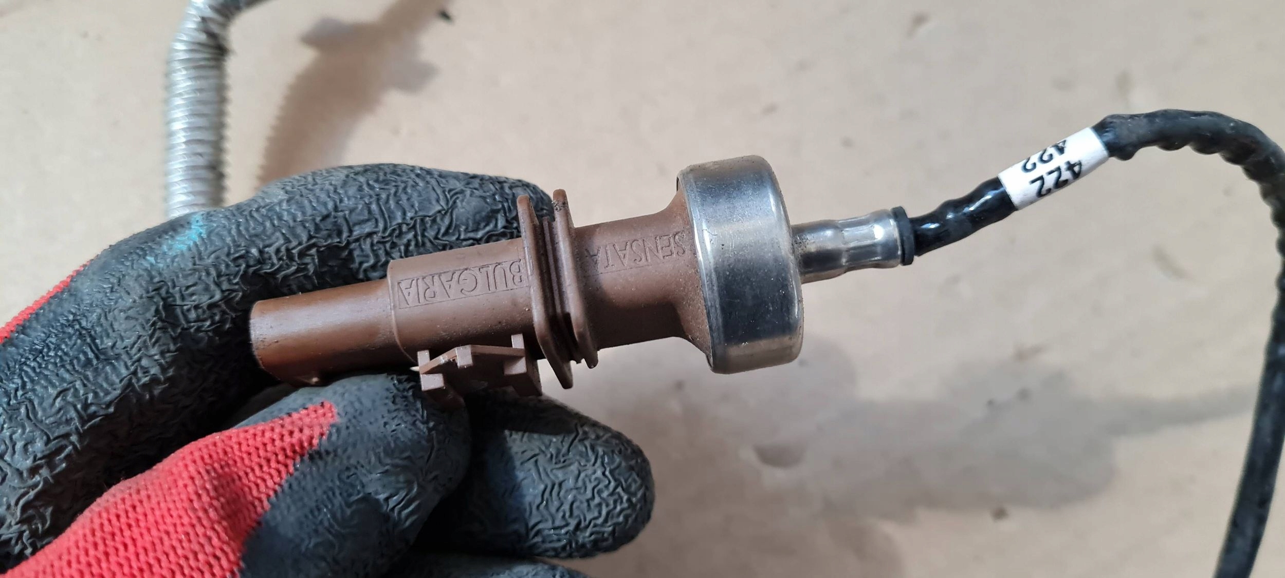 A6 C8 4K Sensor TEMPERATURY Gase 2.0 TDI 05L919529E A4 B9 8W A5