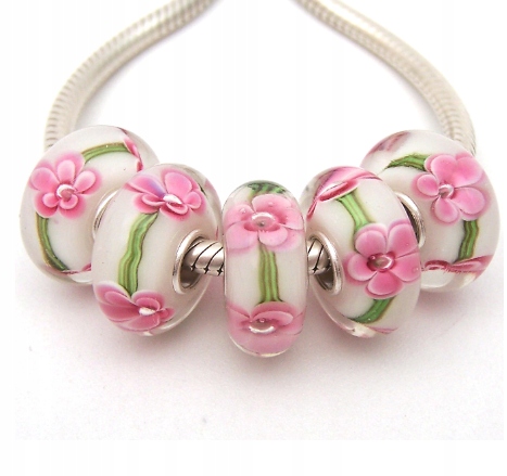 

Charms Zawieszka Koralik Szkło Murano Beads