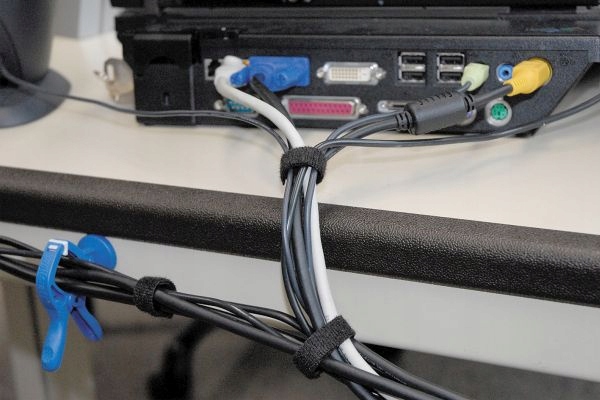 TAŚMA NA RZEP DO ORGANIZACJI ORGANIZER DO KABLI 5M Marka Wolfcraft