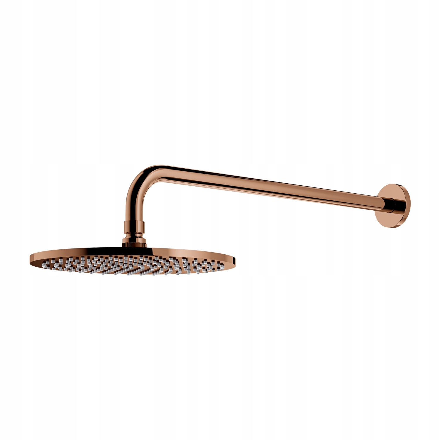 Omnires Slimline deszczownica z ramieniem, 25 cm miedź Omnires WGSET1CP