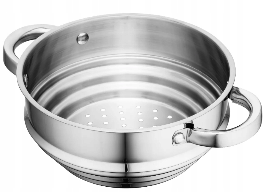 ALTOM FABIO WKŁAD STALOWY NA PARĘ PAROWAR DO GOTOWANIA NA PARZE 16 18 20 cm