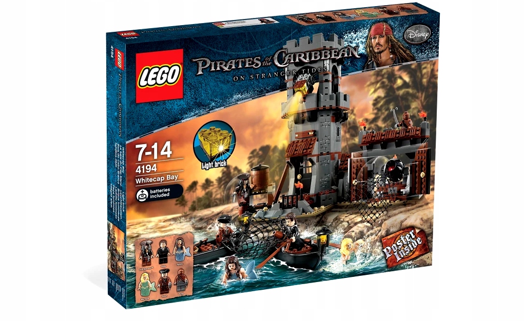 Lego 4194 Pirates of the Caribbean Whitecap Bay