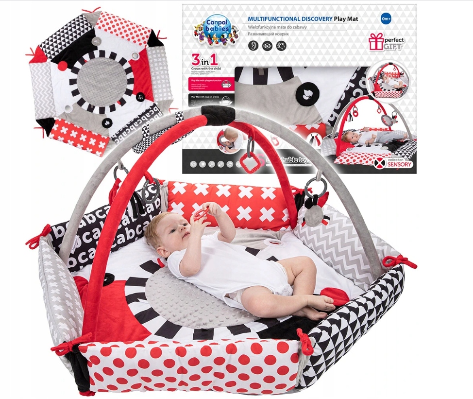 

Canpol Mata Sensoryczna 3W1 Sensory Toys 68/077