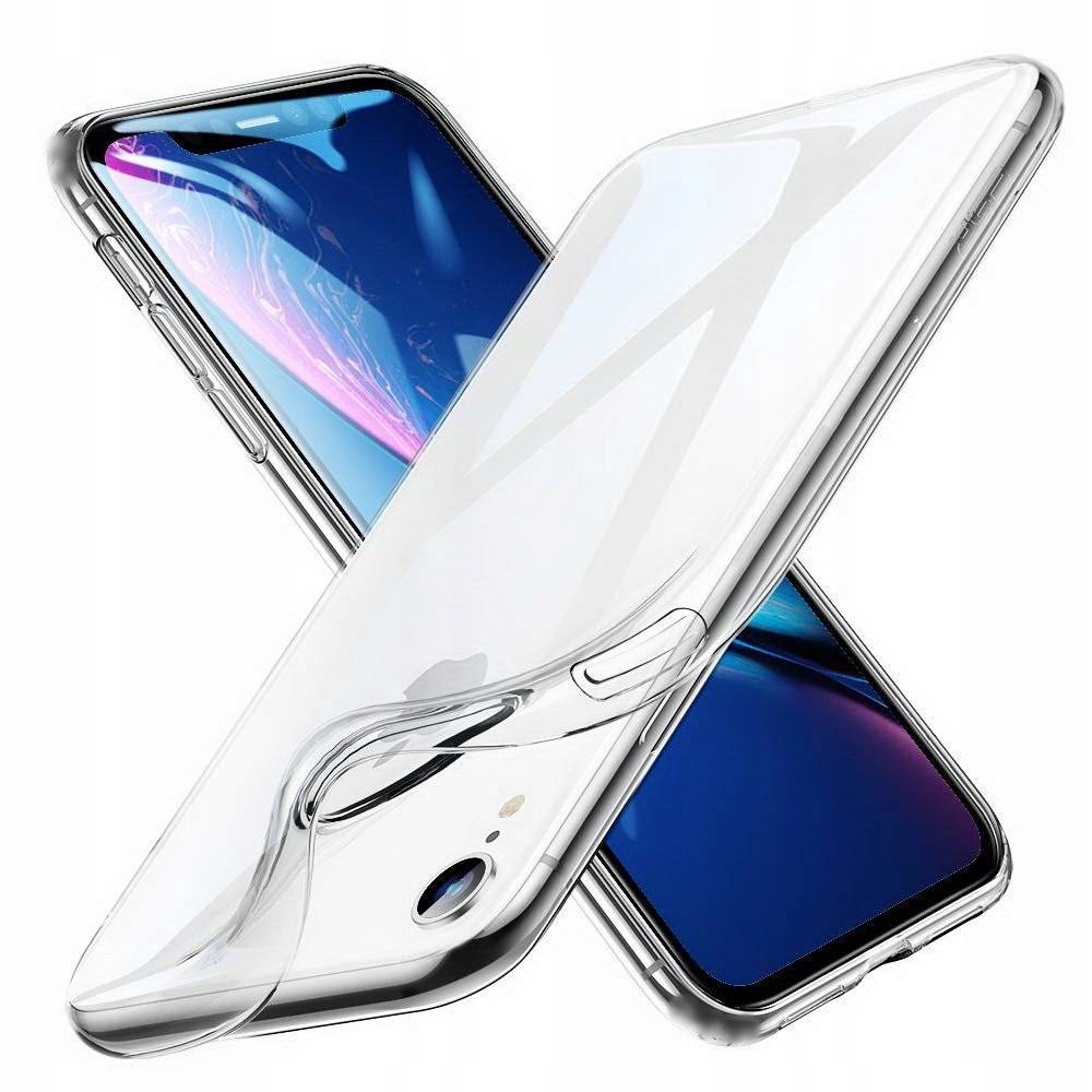 Etui do iPhone XR Przezroczyste Case + 2x SZKŁO Dedykowany model Iphone XR